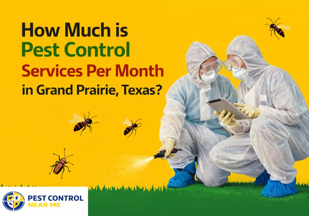 How Much is Pest Control Services Per Month in Grand Prairie, Texas