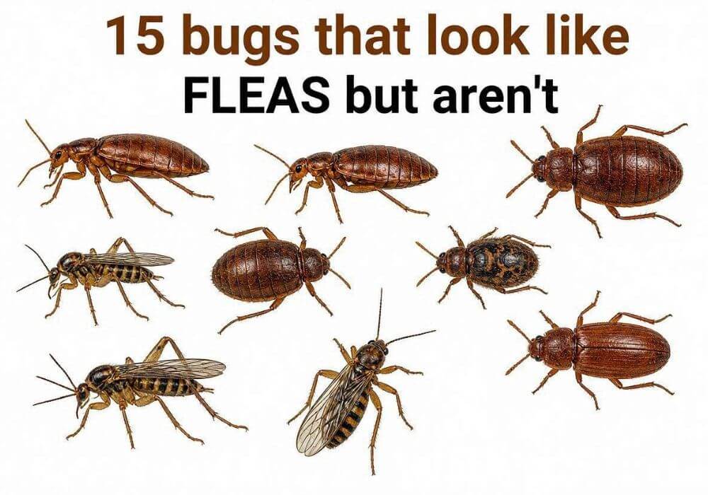 15 Bugs That Look Like Fleas but Aren't