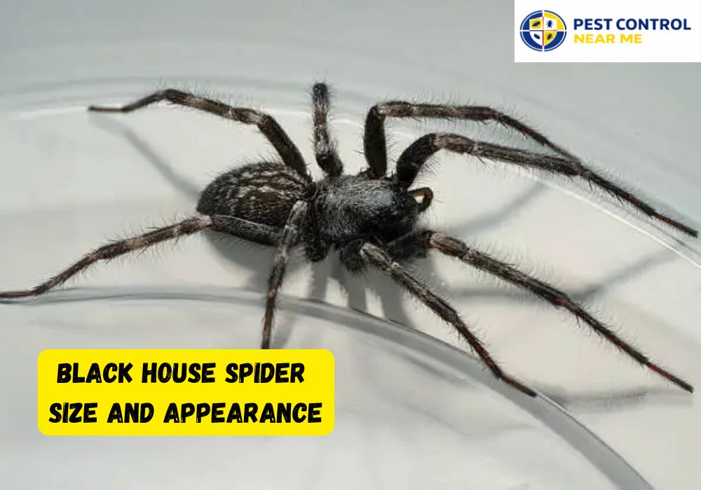 Black House Spider Size and Appearance - Pest Control Near Me