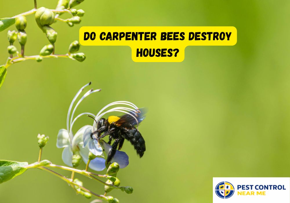 Do Carpenter Bees Destroy Houses?